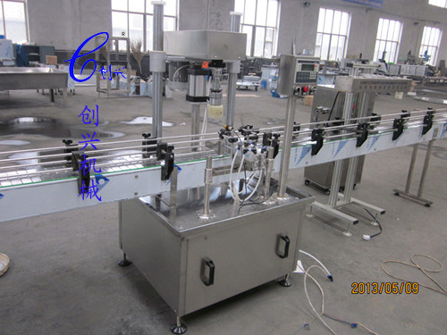 直线自动旋盖机